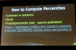 画像ギャラリー No.004のサムネイル画像 / ［GDC 2015］NVIDIAが伝授するマルチGPU構成時のカク付き対策。これまで語られなかった「AFR」の秘密も明らかに