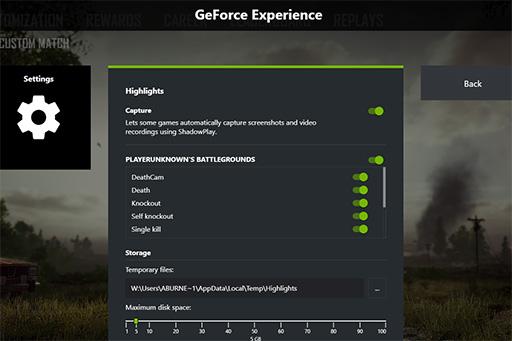 画像ギャラリー No.007のサムネイル画像 / ［GDC 2018］「GeForce Experience」にハイライト動画のアニメーションGIF作成機能が加わる。「Ansel」専門画像サイトへの投稿も可能に