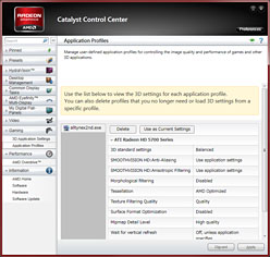 画像ギャラリー No.004のサムネイル画像 / 大きくバグフィックスの進んだ「Catalyst 11.12」と，Radeon HD 7000サポートの加わった「Catalyst 12.1 Preview」がほぼ同時リリース