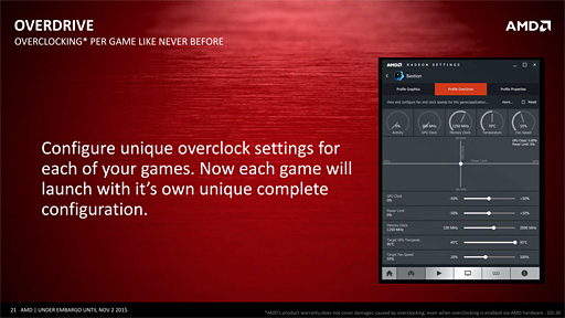 画像ギャラリー No.012のサムネイル画像 / AMD，「Radeon Software」の年内投入を予告。Catalystを置き換えるドライバソフトウェアは，すべてが新しくなる
