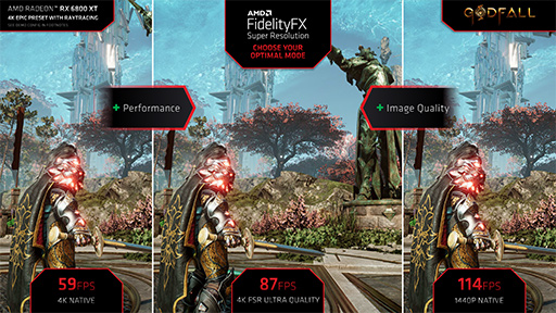 画像ギャラリー No.013のサムネイル画像 / 西川善司の3DGE：AMDの超解像技術「FidelityFX Super Resolution」は，DLSSのライバルとなり得るのか