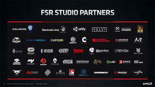 画像ギャラリー No.020のサムネイル画像 / 西川善司の3DGE：AMDの超解像技術「FidelityFX Super Resolution」は，DLSSのライバルとなり得るのか
