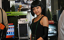 画像ギャラリー No.002のサムネイル画像 / NVIDIA，秋葉原のユーザー向けイベントで「GeForce 3D Vision」「PhysX」などをアピール