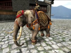 画像ギャラリー No.006のサムネイル画像 / 「蒼天」秋葉原PCゲームフェスタでゾウ型騎乗アイテム「神秘の象」を体験しよう