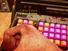 キーボードを食べ尽くしたい欲求を満たすホラーパズルADV「KEYKRUNCHER」が発表に。アナウンストレイラーを公開