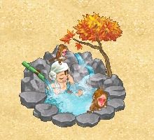 画像ギャラリー No.003のサムネイル画像 / 「君主」，温泉に入ってHP＆MP回復！　座布団系アイテム登場