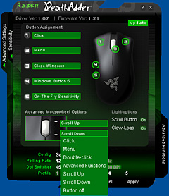 画像ギャラリー No.014のサムネイル画像 / 「3Gセンサー」搭載マウス，「Razer DeathAdder」のレビュー掲載