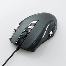 画像ギャラリー No.001のサムネイル画像 / エレコム，ゲーマー向け多ボタンマウスを1月中旬に発売。有線モデルと有線＆無線両対応モデルの2製品