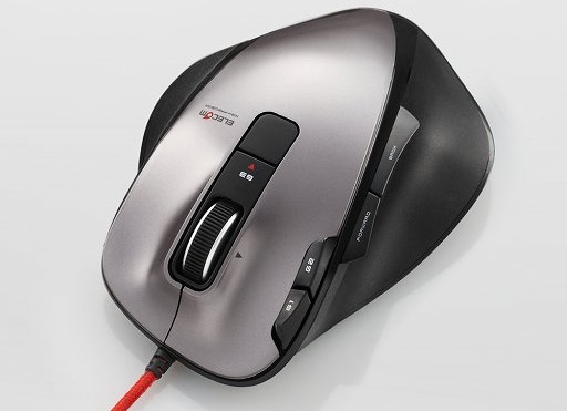 画像ギャラリー No.001のサムネイル画像 / エレコム，8ボタン搭載の光学式ゲーマー向けマウス「M-XG3GBK」を11月上旬に発売