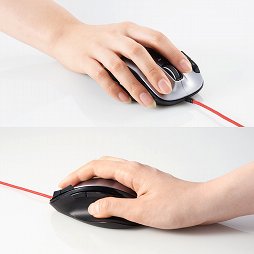画像ギャラリー No.005のサムネイル画像 / エレコム，8ボタン搭載の光学式ゲーマー向けマウス「M-XG3GBK」を11月上旬に発売