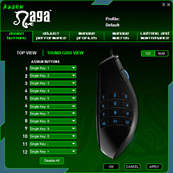 画像ギャラリー No.024のサムネイル画像 / 左サイド12ボタン仕様の“MMO専用”マウス,「Razer Naga」レビュー。本機,イロモノに非ず