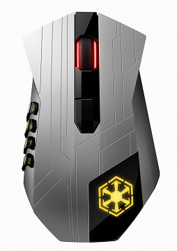 画像ギャラリー No.003のサムネイル画像 / 「Star Wars: The Old Republic」とのコラボマウスが2月10日に国内発売。「Naga Epic」をベースにデザインを大きく変更した有線＆無線両対応モデル
