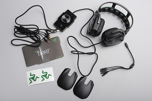 画像ギャラリー No.004のサムネイル画像 / アナログ接続のリアル7.1chサラウンドヘッドセット「Razer Tiamat 7.1」レビュー。その完成度と「使い方」を明らかにする