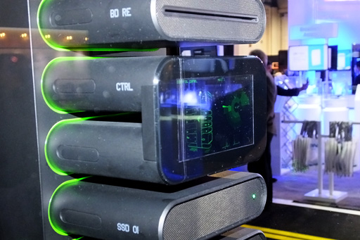 画像ギャラリー No.005のサムネイル画像 / ［CES 2014］これがゲームPCの未来形!? Razer，フルモジュラー型デスクトップPCのコンセプトを披露