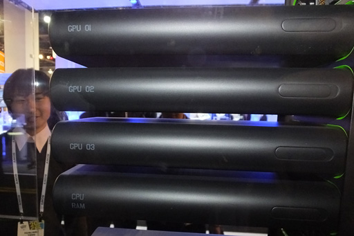 画像ギャラリー No.007のサムネイル画像 / ［CES 2014］これがゲームPCの未来形!? Razer，フルモジュラー型デスクトップPCのコンセプトを披露