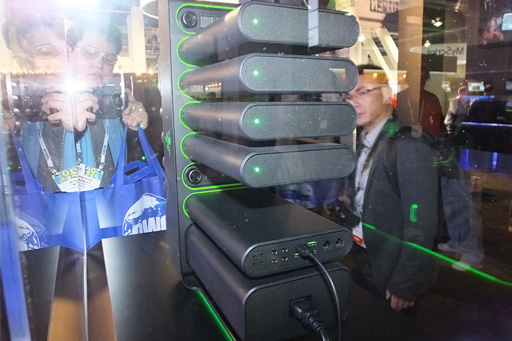 画像ギャラリー No.008のサムネイル画像 / ［CES 2014］これがゲームPCの未来形!? Razer，フルモジュラー型デスクトップPCのコンセプトを披露