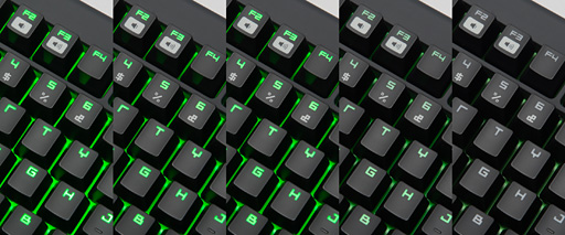画像ギャラリー No.006のサムネイル画像 / Razer独自の「緑軸」「オレンジ軸」メカニカルキースイッチは買いか？ ゲーマー向けキーボード「BlackWidow」の新モデルをテスト