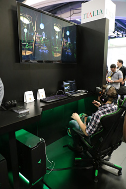 画像ギャラリー No.006のサムネイル画像 / ［GDC 2015］仮想現実対応デバイス統一規格を目指す「OSVR」の現状は？ 対応製品とデモの内容を探る