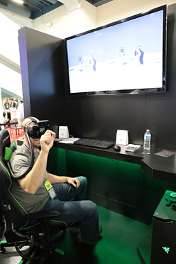 画像ギャラリー No.019のサムネイル画像 / ［GDC 2015］仮想現実対応デバイス統一規格を目指す「OSVR」の現状は？ 対応製品とデモの内容を探る