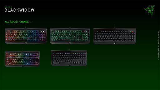 画像ギャラリー No.005のサムネイル画像 / Razerに聞くゲーマー向けキーボード新モデル「BlackWidow X」。オリジナルキースイッチは“第2世代”に