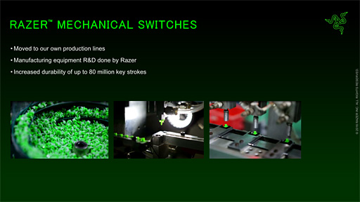画像ギャラリー No.020のサムネイル画像 / Razerに聞くゲーマー向けキーボード新モデル「BlackWidow X」。オリジナルキースイッチは“第2世代”に