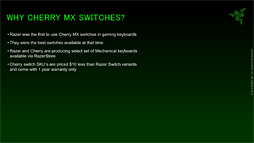 画像ギャラリー No.021のサムネイル画像 / Razerに聞くゲーマー向けキーボード新モデル「BlackWidow X」。オリジナルキースイッチは“第2世代”に