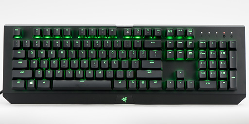 画像ギャラリー No.005のサムネイル画像 / 「Razer BlackWidow X Chroma」英語配列モデルを試す。「X」付きのBlackWidowは,従来モデルと何が違うのか