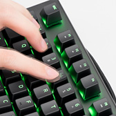 画像ギャラリー No.013のサムネイル画像 / 「Razer BlackWidow X Chroma」英語配列モデルを試す。「X」付きのBlackWidowは,従来モデルと何が違うのか