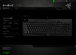 画像ギャラリー No.023のサムネイル画像 / 「Razer BlackWidow X Chroma」英語配列モデルを試す。「X」付きのBlackWidowは,従来モデルと何が違うのか