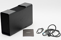 画像ギャラリー No.003のサムネイル画像 / 「Razer Core V2」レビュー。Thunderbolt 3接続の外付けグラフィックスボックス第2世代モデルは何が変わったか