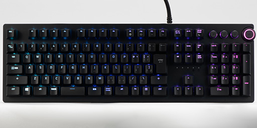 画像ギャラリー No.008のサムネイル画像 / 「Razer Huntsman」レビュー。国内発売決定済みの日本語配列モデルで「Opto-Mechanical」キースイッチの実力に迫る