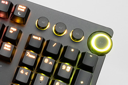 画像ギャラリー No.010のサムネイル画像 / 「Razer Huntsman」レビュー。国内発売決定済みの日本語配列モデルで「Opto-Mechanical」キースイッチの実力に迫る