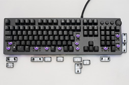 画像ギャラリー No.040のサムネイル画像 / 「Razer Huntsman」レビュー。国内発売決定済みの日本語配列モデルで「Opto-Mechanical」キースイッチの実力に迫る