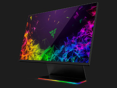 Razer，初のディスプレイ製品「Raptor」を予告。27インチIPS，2560×1440ドット，144Hz駆動，HDR対応で2019年下半期に発売予定