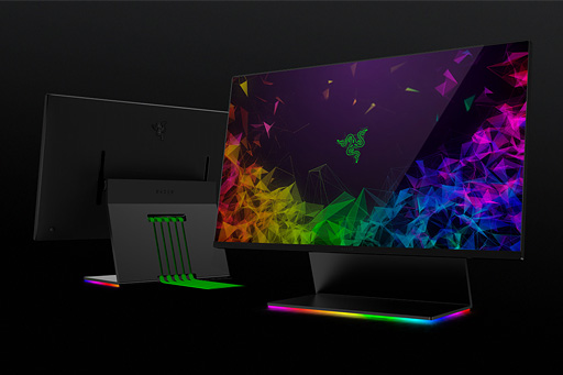 画像ギャラリー No.002のサムネイル画像 / Razer,初のディスプレイ製品「Raptor」を予告。27インチIPS,2560×1440ドット,144Hz駆動,HDR対応で2019年下半期に発売予定