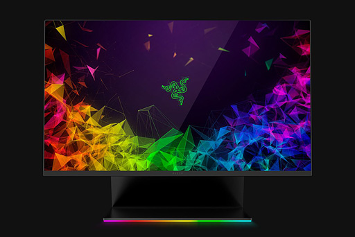 画像ギャラリー No.003のサムネイル画像 / Razer,初のディスプレイ製品「Raptor」を予告。27インチIPS,2560×1440ドット,144Hz駆動,HDR対応で2019年下半期に発売予定