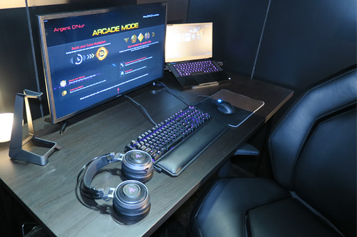 画像ギャラリー No.003のサムネイル画像 / Razerが触覚フィードバック機能「HyperSense」をゲーマーへ熱く提案。ヘッドセットではAmazon Alexa対応も実現へ