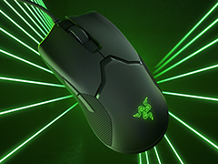 Razer，光学式スイッチ採用の新型マウス「Viper」を世界市場で発売。約69gという本体重量の軽さもポイント