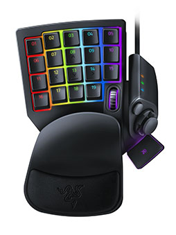 画像ギャラリー No.003のサムネイル画像 / Razer，新型左手用キーパッド「Tartarus Pro」を発表。アクチュエーションポイントを変更できる光学式キースイッチを採用