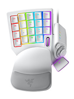 画像ギャラリー No.004のサムネイル画像 / Razer，新型左手用キーパッド「Tartarus Pro」を発表。アクチュエーションポイントを変更できる光学式キースイッチを採用