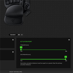 画像ギャラリー No.009のサムネイル画像 / Razer，新型左手用キーパッド「Tartarus Pro」を発表。アクチュエーションポイントを変更できる光学式キースイッチを採用