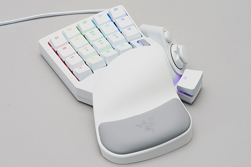 画像ギャラリー No.002のサムネイル画像 / 新型左手用キーパッド「Tartarus Pro」ファーストインプレッション。新型キースイッチの感触は?