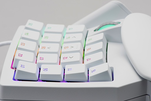 画像ギャラリー No.013のサムネイル画像 / 新型左手用キーパッド「Tartarus Pro」ファーストインプレッション。新型キースイッチの感触は?