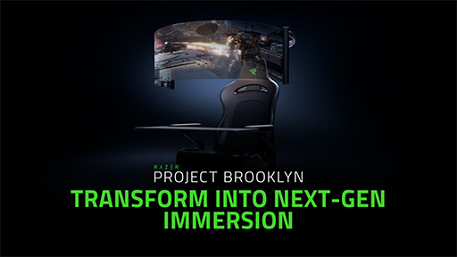 画像ギャラリー No.006のサムネイル画像 / Razer，話し声をクリアにする機能を備えたゲーマー向けマスクや，収納式有機ELディスプレイ搭載のゲーマー向けチェアを公開