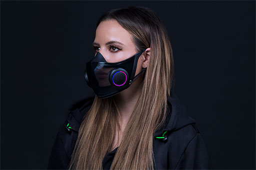 画像ギャラリー No.008のサムネイル画像 / Razer，話し声をクリアにする機能を備えたゲーマー向けマスクや，収納式有機ELディスプレイ搭載のゲーマー向けチェアを公開