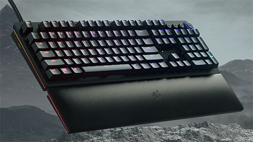 画像ギャラリー No.002のサムネイル画像 / Razer，光学式キースイッチ採用キーボード「Huntsman V2 Analog」を発表。可変アクチュエーションポイント機能に対応