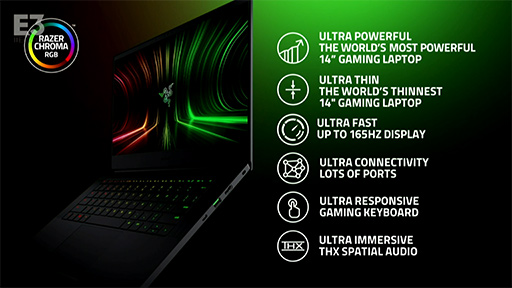 画像ギャラリー No.006のサムネイル画像 / Razer，同社初のRyzen搭載ゲームノートPC「Blade 14」シリーズを発表