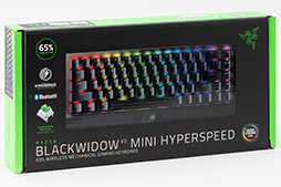 画像ギャラリー No.036のサムネイル画像 / 【PR】Razerのミニキーボード「BlackWidow V3 Mini」を試す。ワイヤレスでもUSBでも使える便利さが魅力だ
