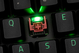 画像ギャラリー No.005のサムネイル画像 / 【PR】Razer製キーボード「Huntsman V2 Tenkeyless」は,最新光学キースイッチによる低遅延で最高峰の実力派だ