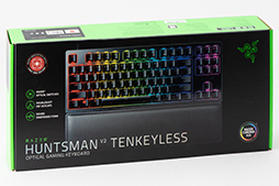 画像ギャラリー No.033のサムネイル画像 / 【PR】Razer製キーボード「Huntsman V2 Tenkeyless」は,最新光学キースイッチによる低遅延で最高峰の実力派だ